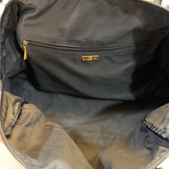 Balenciaga Black Boston Bag Croc accents with Gold hardware vintage 40cm - Picture 6 of 10